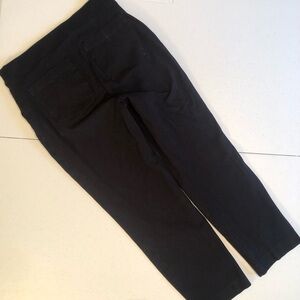 SPANX Woman’s Black Mid-Rise Pull On Pants Size M